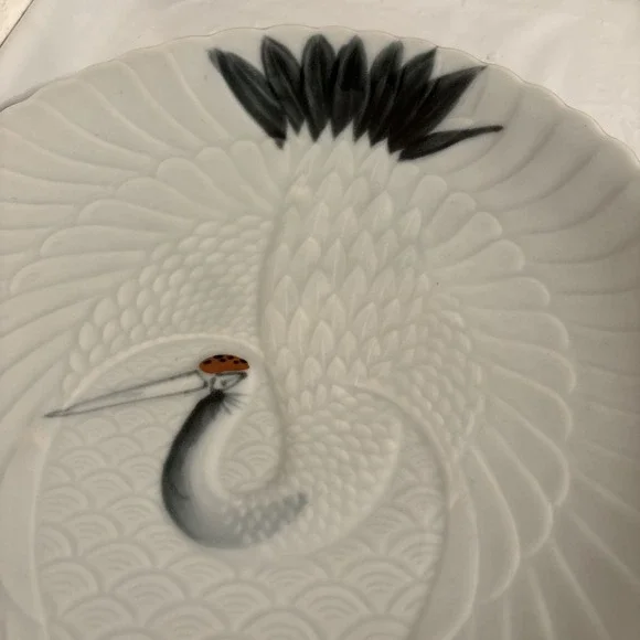 Meiji Red Dot Crane - Excellent Condition Pre-1940 - Picture 4 of 10